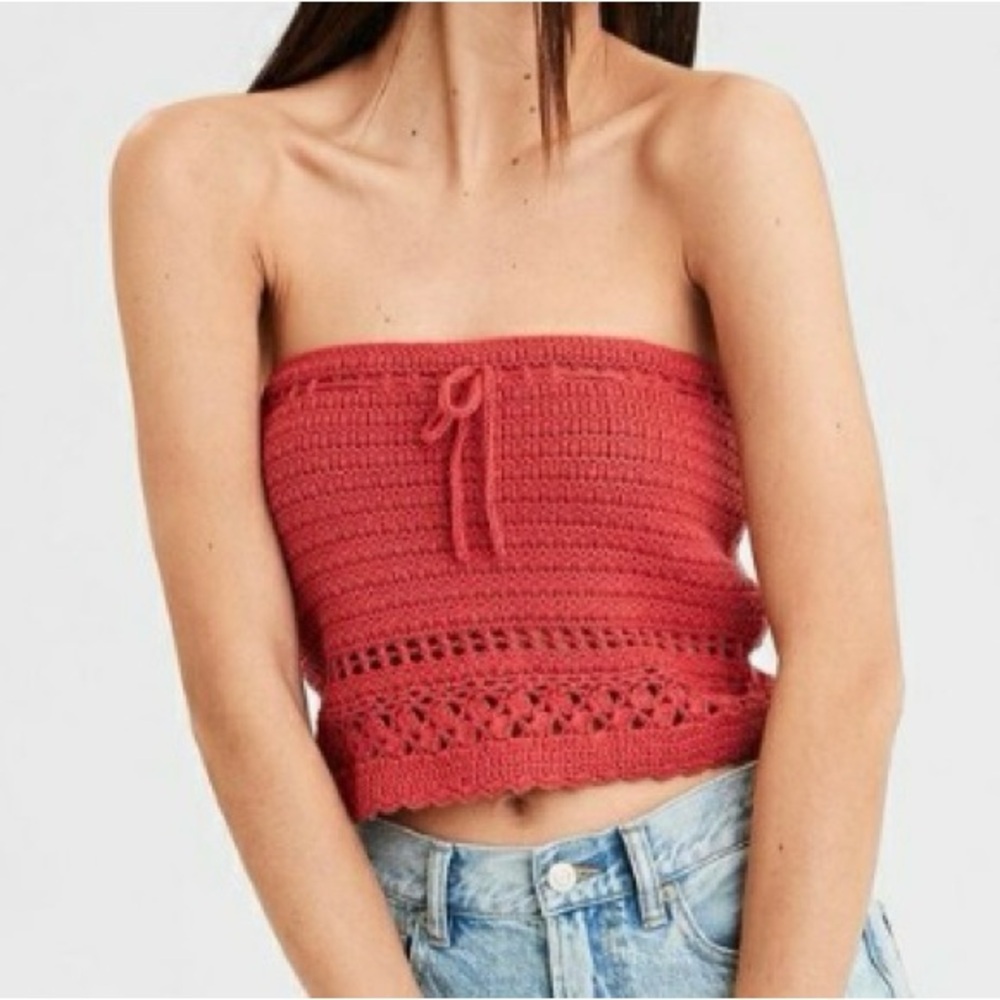 American Eagle medium tube top